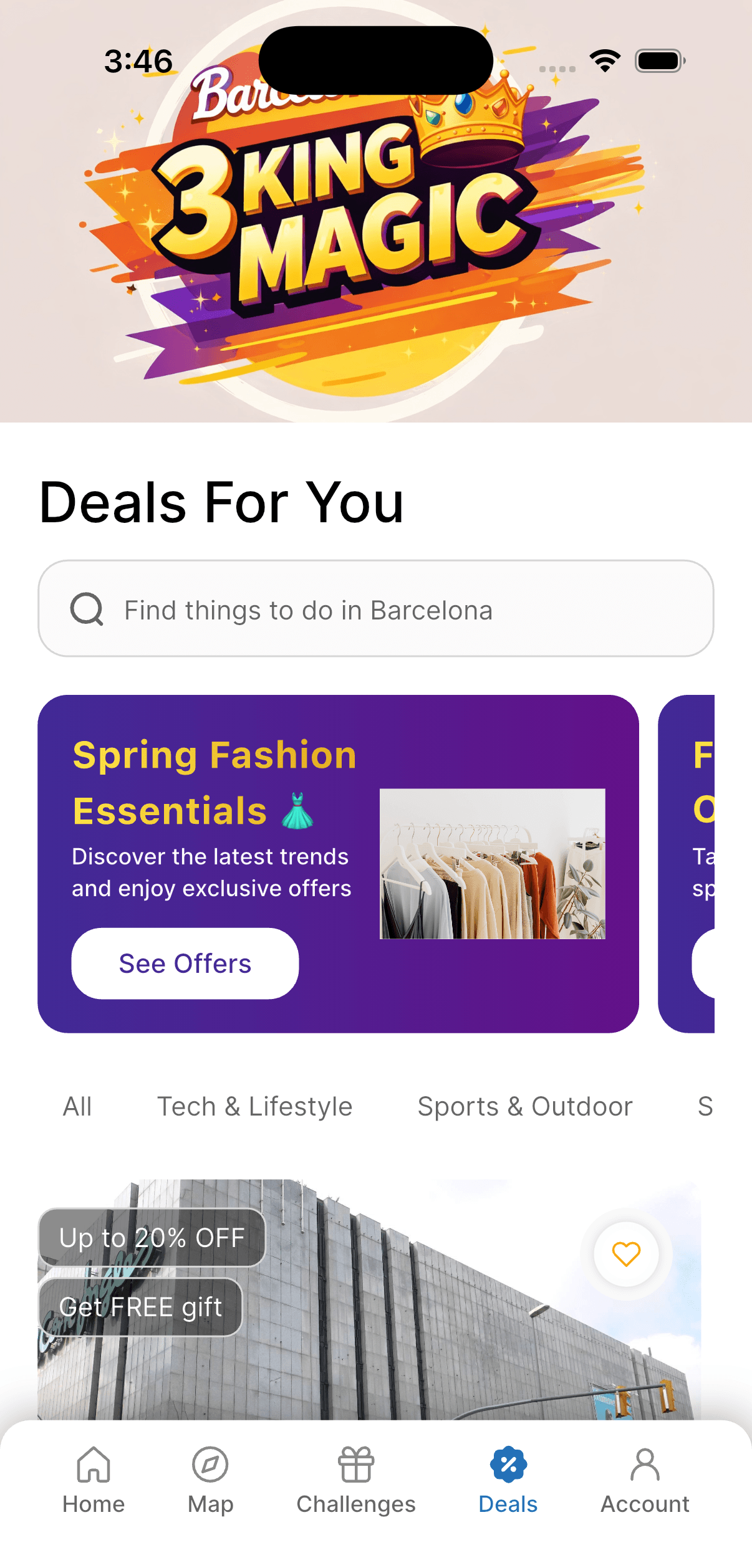 Unlock deals from local businesses
